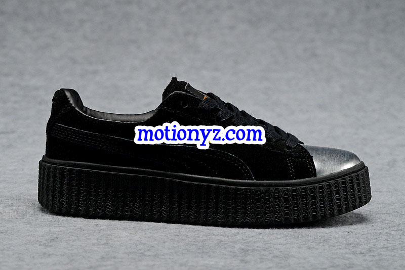 Puma Fenty Rihanna Creeper Low Black Silver